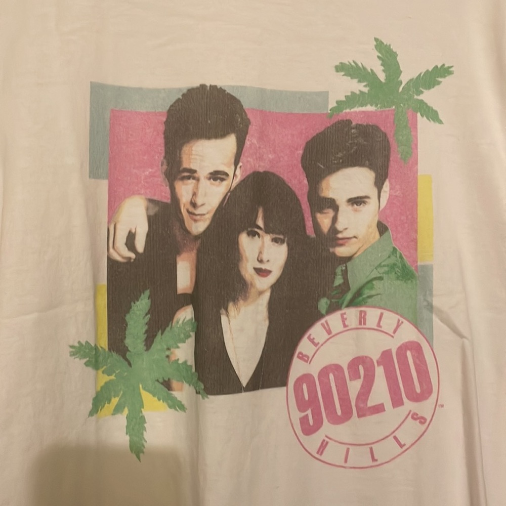 90210 tee shirt. Mens or womens unisex size small. 100% cotton. Firm on $21.00.